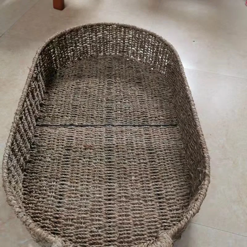 Eco- Baby Handmade Sleeping Bed Pod Wicker Rattan Baby Mose Basket Crib