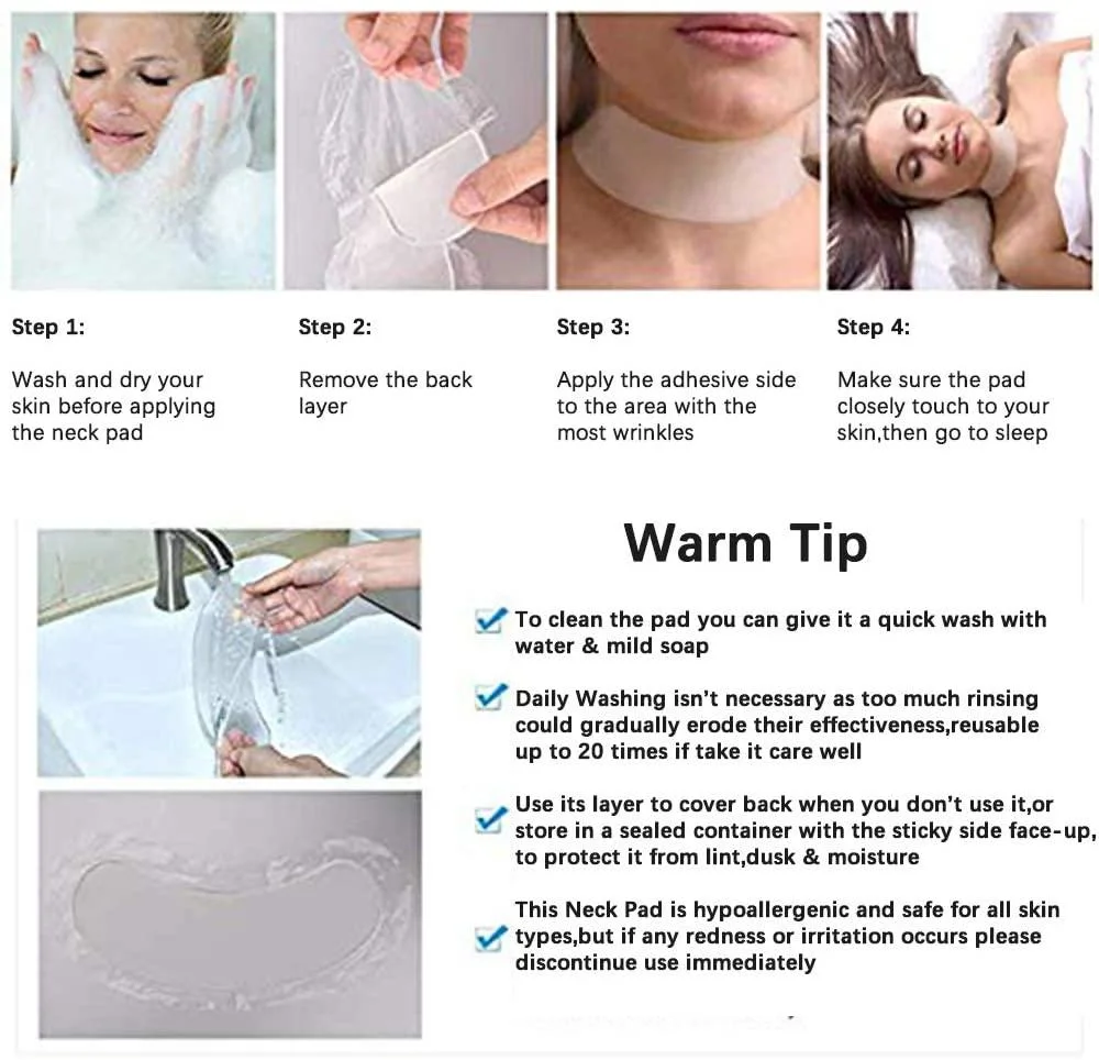 Silicone Chest Breast Lift Anti Wrinkle Pad Bra Wrinkles Bra Cleavages Anti Ageing Neck Decollete Paste Pads