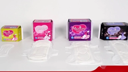 Serviettes hygiéniques jetables en coton pour femmes Maxi avec marques OEM